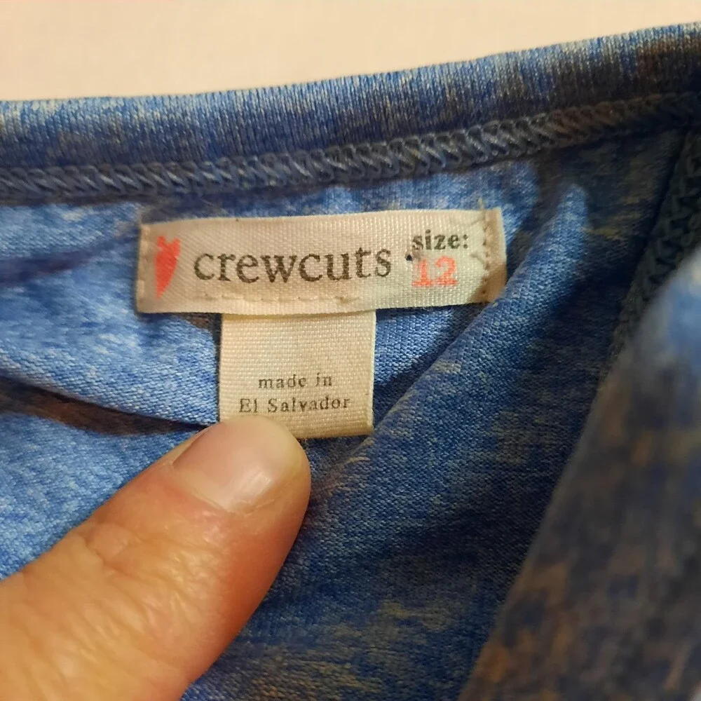 Crewcuts Girls Open Back Athletic Top 12